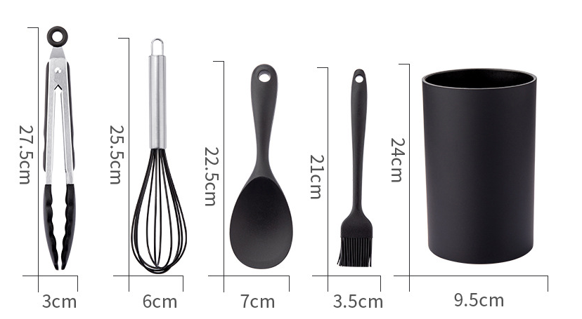 Silicone Cooking Set