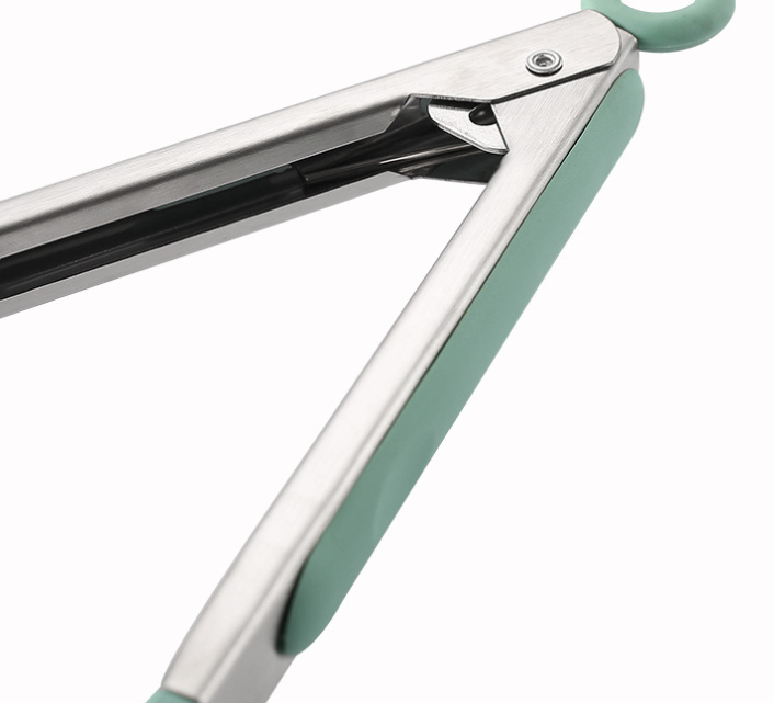 Silicon / Stainless steel Tongs