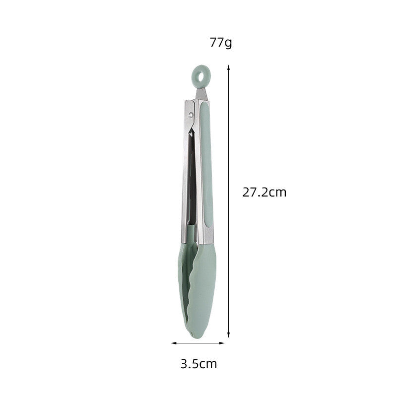 Silicon / Stainless steel Tongs